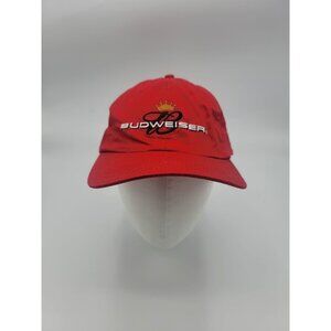 2005 Anhauser Busch Budwesier Adjustable Baseball Hat  Red
